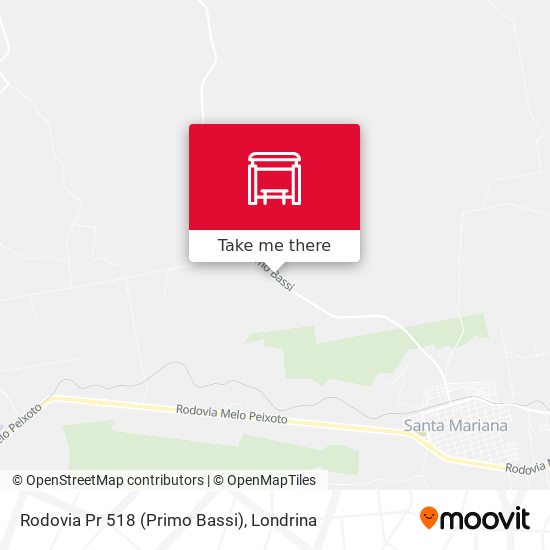 Rodovia Pr 518 (Primo Bassi) map