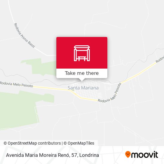 Avenida Maria Moreira Renó, 57 map