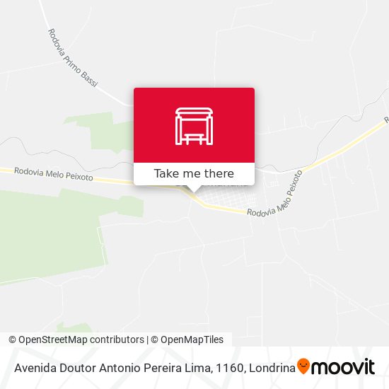 Avenida Doutor Antonio Pereira Lima, 1160 map