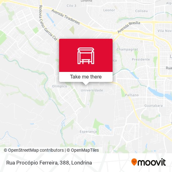 Rua Procópio Ferreira, 388 map