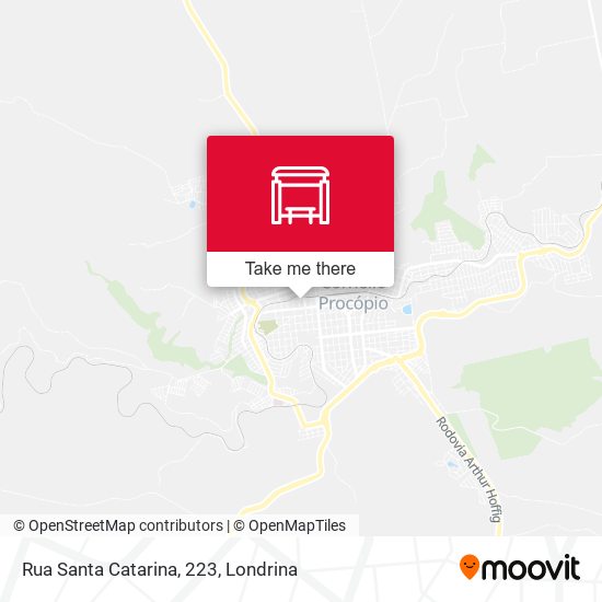 Rua Santa Catarina, 223 map
