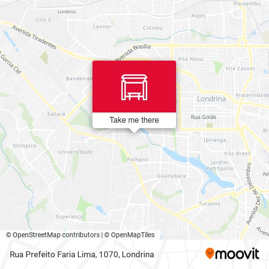 Rua Prefeito Faria Lima, 1070 map