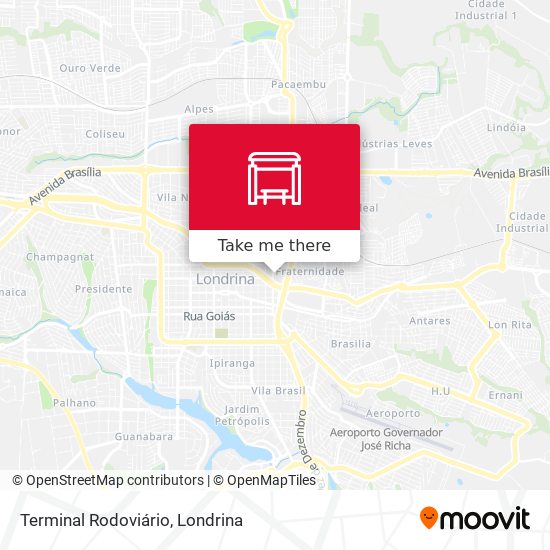 Terminal Rodoviário map