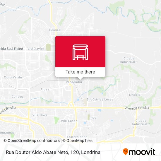 Rua Doutor Aldo Abate Neto, 120 map
