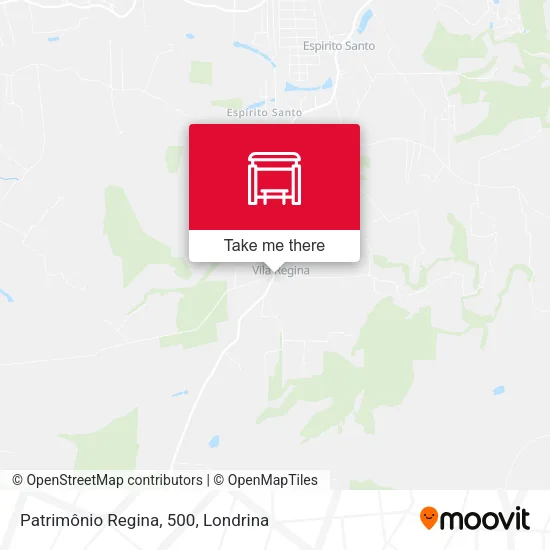 Patrimônio Regina, 500 map
