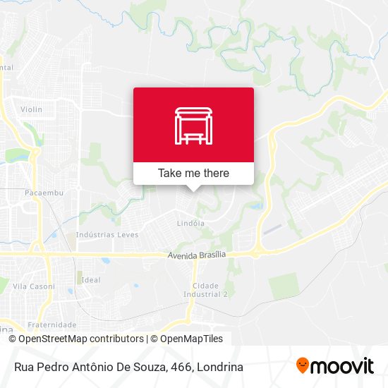 Rua Pedro Antônio De Souza, 466 map
