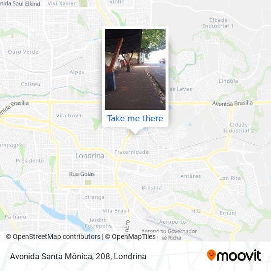 Avenida Santa Mônica, 208 map