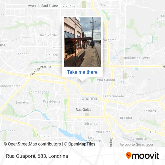 Rua Guaporé, 683 map