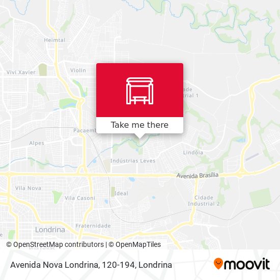 Avenida Nova Londrina, 120-194 map