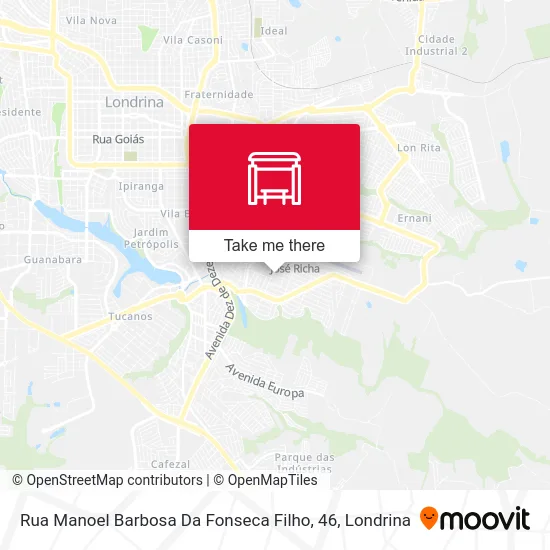 Rua Manoel Barbosa Da Fonseca Filho, 46 map