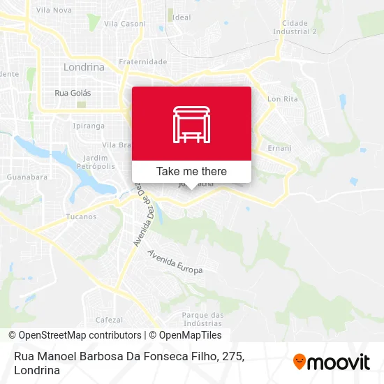 Rua Manoel Barbosa Da Fonseca Filho, 275 map