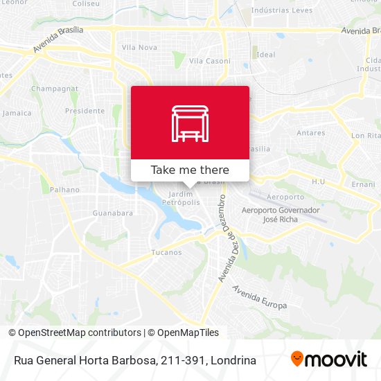 Rua General Horta Barbosa, 211-391 map