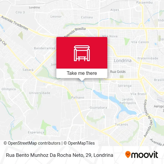 Rua Bento Munhoz Da Rocha Neto, 29 map