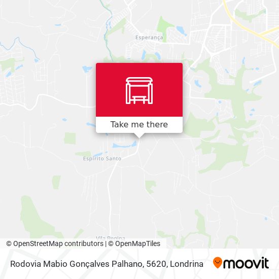 Rodovia Mabio Gonçalves Palhano, 5620 map