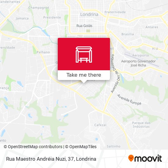 Rua Maestro Andréia Nuzi, 37 map