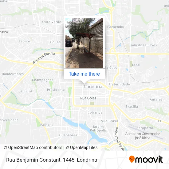 Rua Benjamin Constant, 1445 map