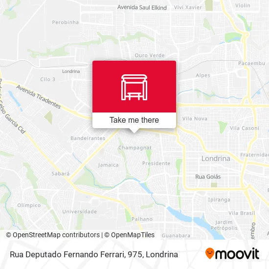 Rua Deputado Fernando Ferrari, 975 map