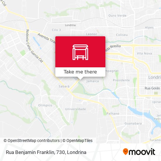 Rua Benjamin Franklin, 730 map