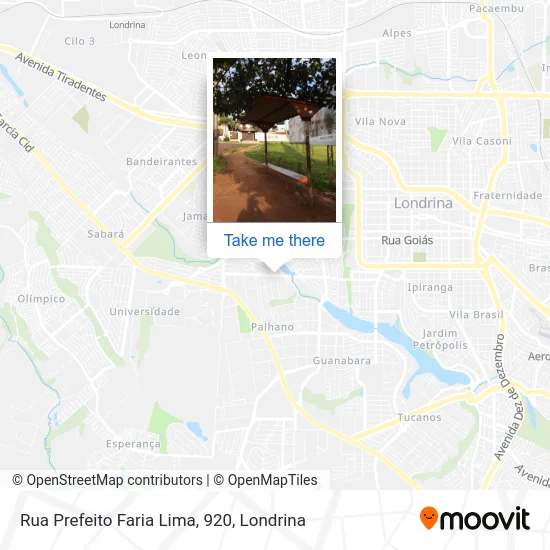 Rua Prefeito Faria Lima, 920 map