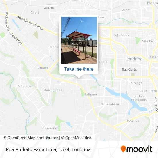 Rua Prefeito Faria Lima, 1574 map