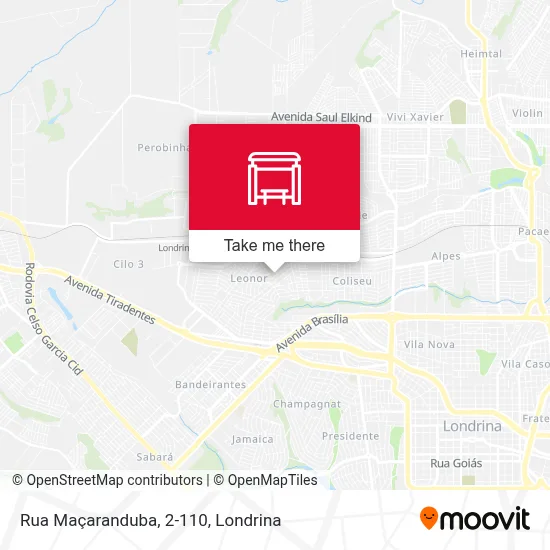 Rua Maçaranduba, 2-110 map