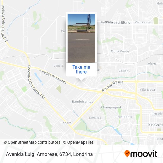 Avenida Luigi Amorese, 6734 map