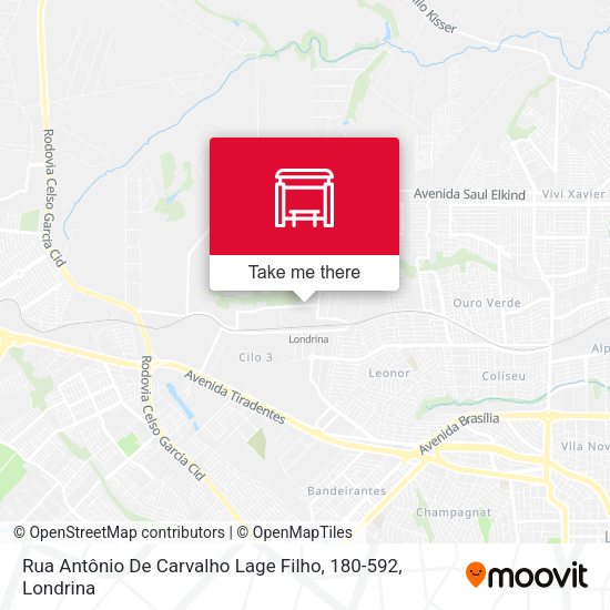 Rua Antônio De Carvalho Lage Filho, 180-592 map