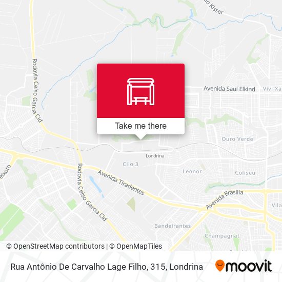 Rua Antônio De Carvalho Lage Filho, 315 map