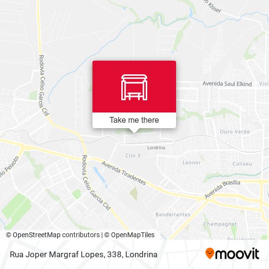 Rua Joper Margraf Lopes, 338 map