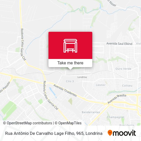 Rua Antônio De Carvalho Lage Filho, 965 map