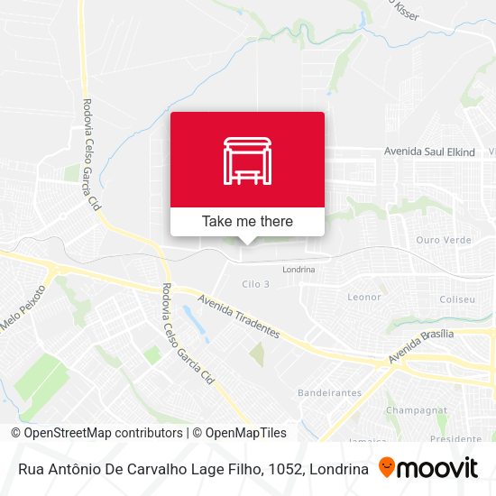 Rua Antônio De Carvalho Lage Filho, 1052 map