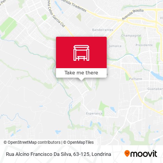 Rua Alcíno Francisco Da Silva, 63-125 map