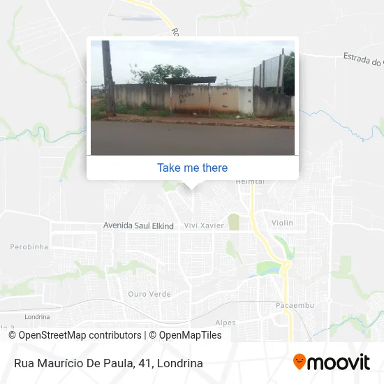 Rua Maurício De Paula, 41 map