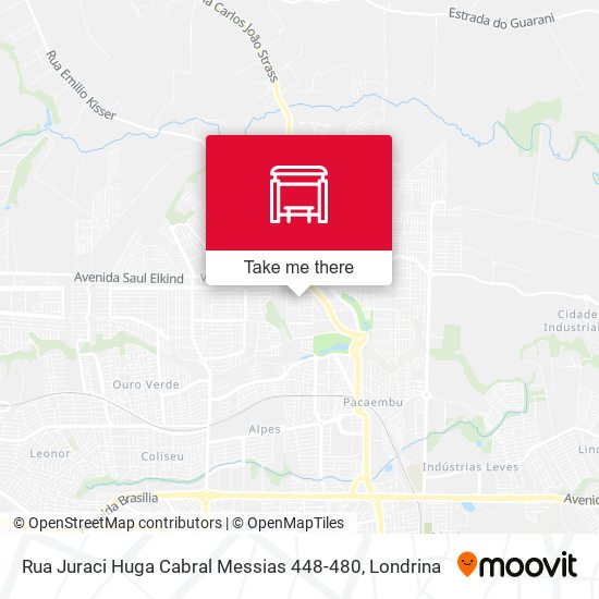 Rua Juraci Huga Cabral Messias 448-480 map