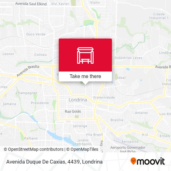 Avenida Duque De Caxias, 4439 map