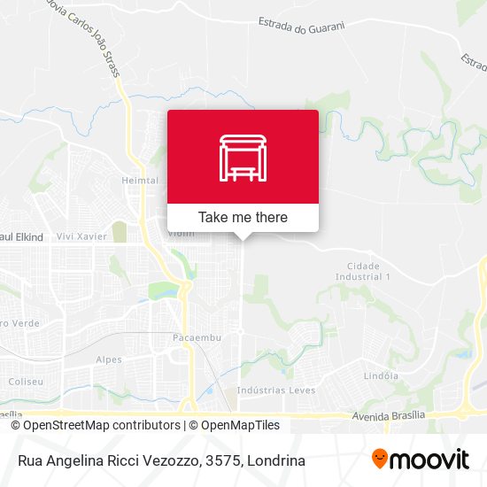 Rua Angelina Ricci Vezozzo, 3575 map