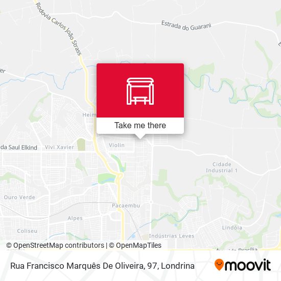 Rua Francisco Marquês De Oliveira, 97 map