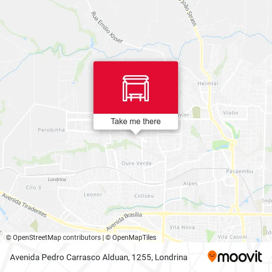 Avenida Pedro Carrasco Alduan, 1255 map