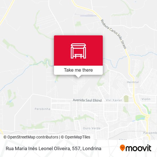 Rua Maria Inês Leonel Oliveira, 557 map