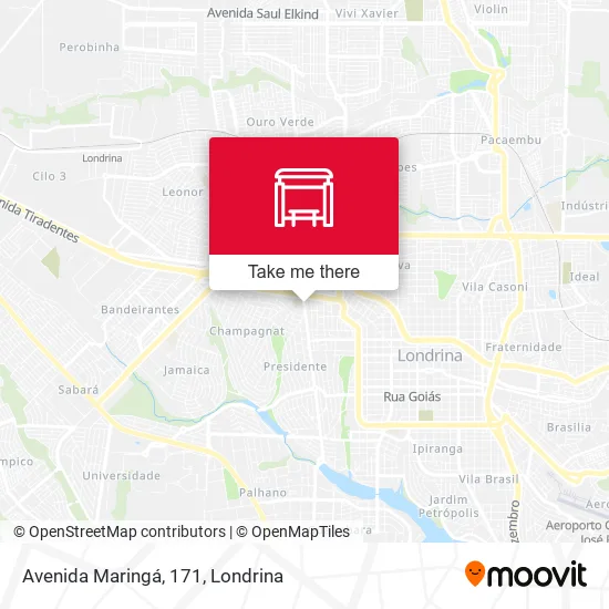Avenida Maringá, 171 map