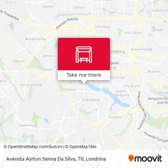 Avenida Ayrton Senna Da Silva, 70 map