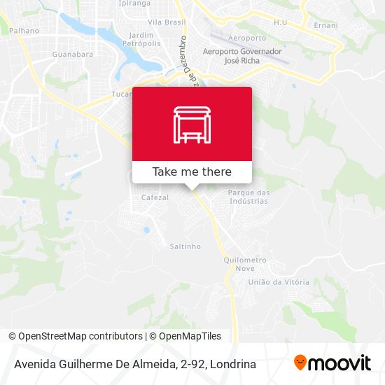 Avenida Guilherme De Almeida, 2-92 map