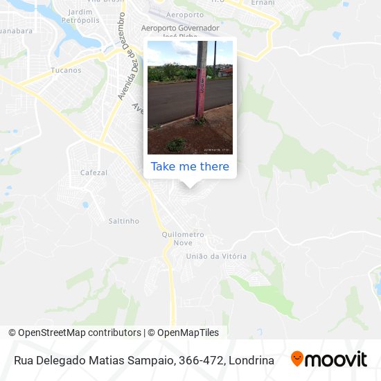 Mapa Rua Delegado Matias Sampaio, 366-472