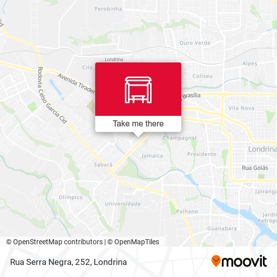 Rua Serra Negra, 252 map
