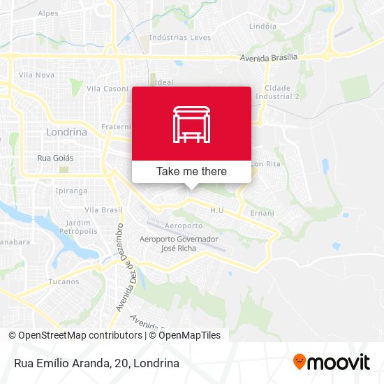Rua Emílio Aranda, 20 map