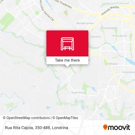 Rua Rita Cajola, 350-488 map