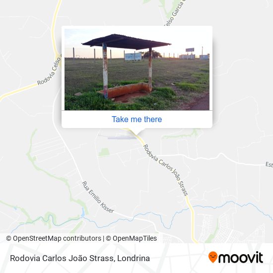 Rodovia Carlos João Strass map