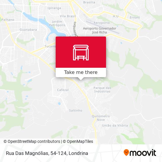 Rua Das Magnólias, 54-124 map