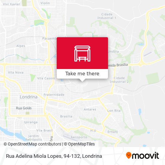 Rua Adelina Miola Lopes, 94-132 map