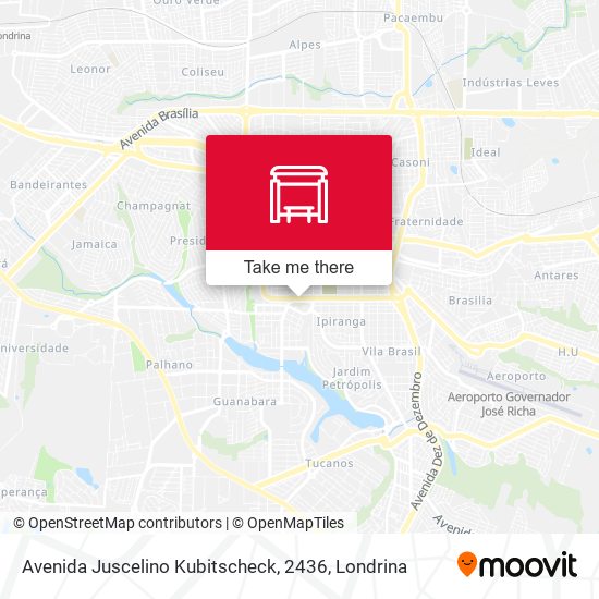 Avenida Juscelino Kubitscheck, 2436 map
